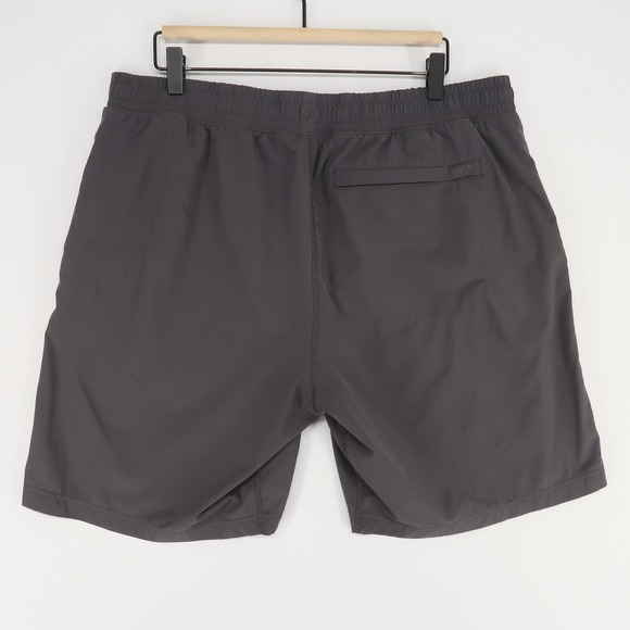 Rhone Mako Shorts Mens XL Gray Training Gym Athletic Linerless - Picture 3 of 11